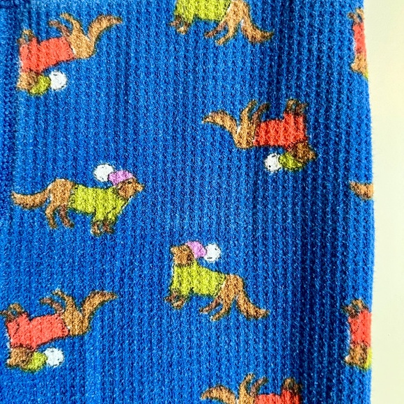 Aerie Longjohns with Weinerdog Pattern - Picture 3 of 5